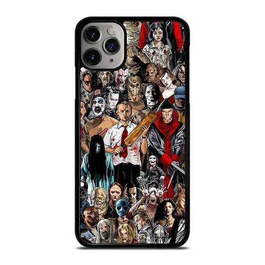 Horror Movie Collage iPhone 15 | 16 Pro Max Case