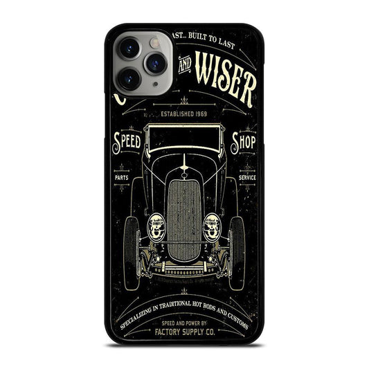 Hot Rods Factory Vintage Retro Car iPhone 15 | 16 Pro Max Case