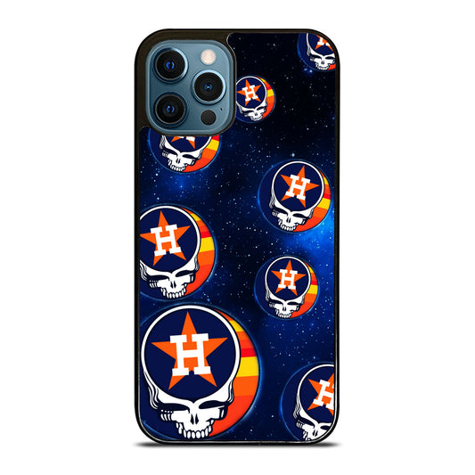 Houston Astros Skull Logo iPhone 15 | 16 Pro Max Case