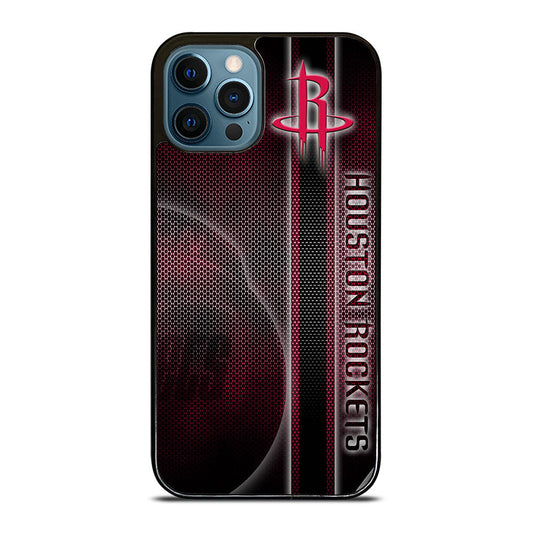 Houston Rockets Metal Logo iPhone 15 | 16 Pro Max Case