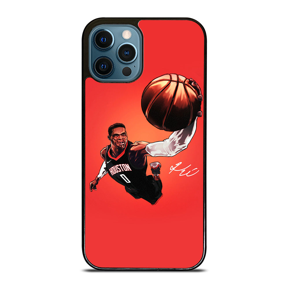 Houston Rockets Russell Westbrook iPhone 15 | 16 Pro Max Case