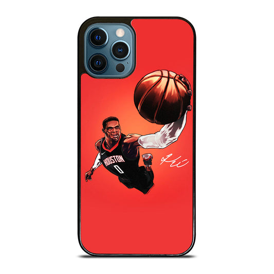 Houston Rockets Russell Westbrook iPhone 15 | 16 Pro Max Case