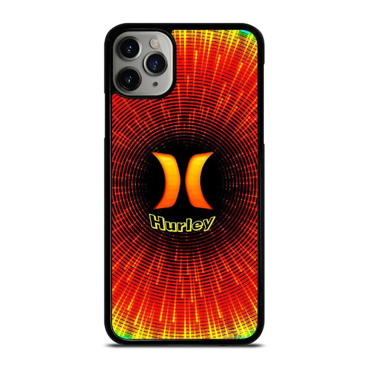 Hurley Orange Black Logo iPhone 15 | 16 Pro Max Case