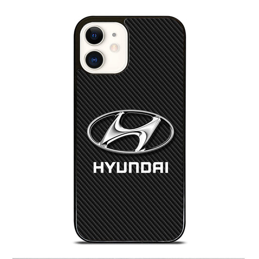 Hyundai Logo Carbon iPhone 16 Pro Max Case