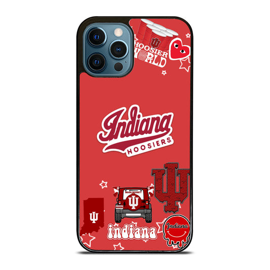 Indiana Hoosiers Collage Logo iPhone 15 | 16 Pro Max Case