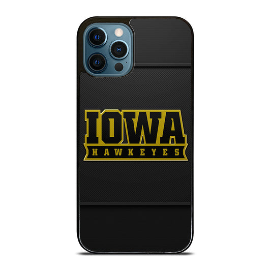 Iowa Hawkeyes Football Logo 3 iPhone 15 | 16 Pro Max Case