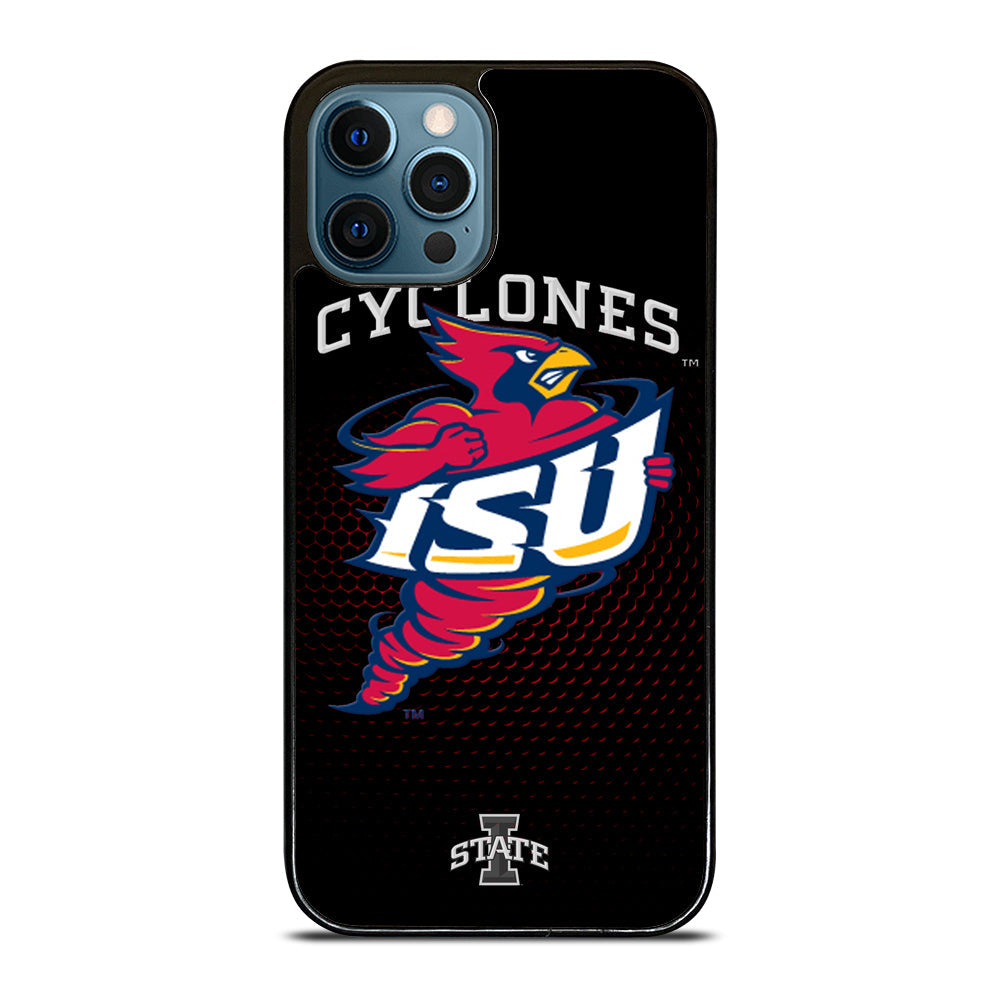 Iowa State Cyclones Logo Black iPhone 15 | 16 Pro Max Case