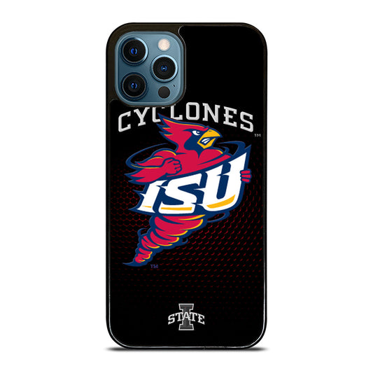 Iowa State Cyclones Logo Black iPhone 15 | 16 Pro Max Case