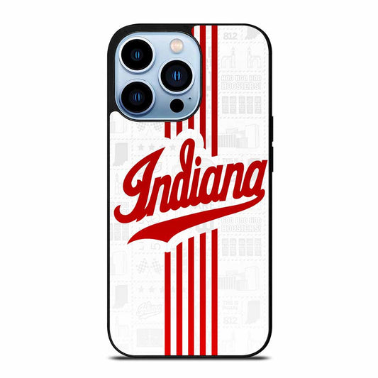 Indiana University White Logo iPhone 15 | 16 Pro Max Case