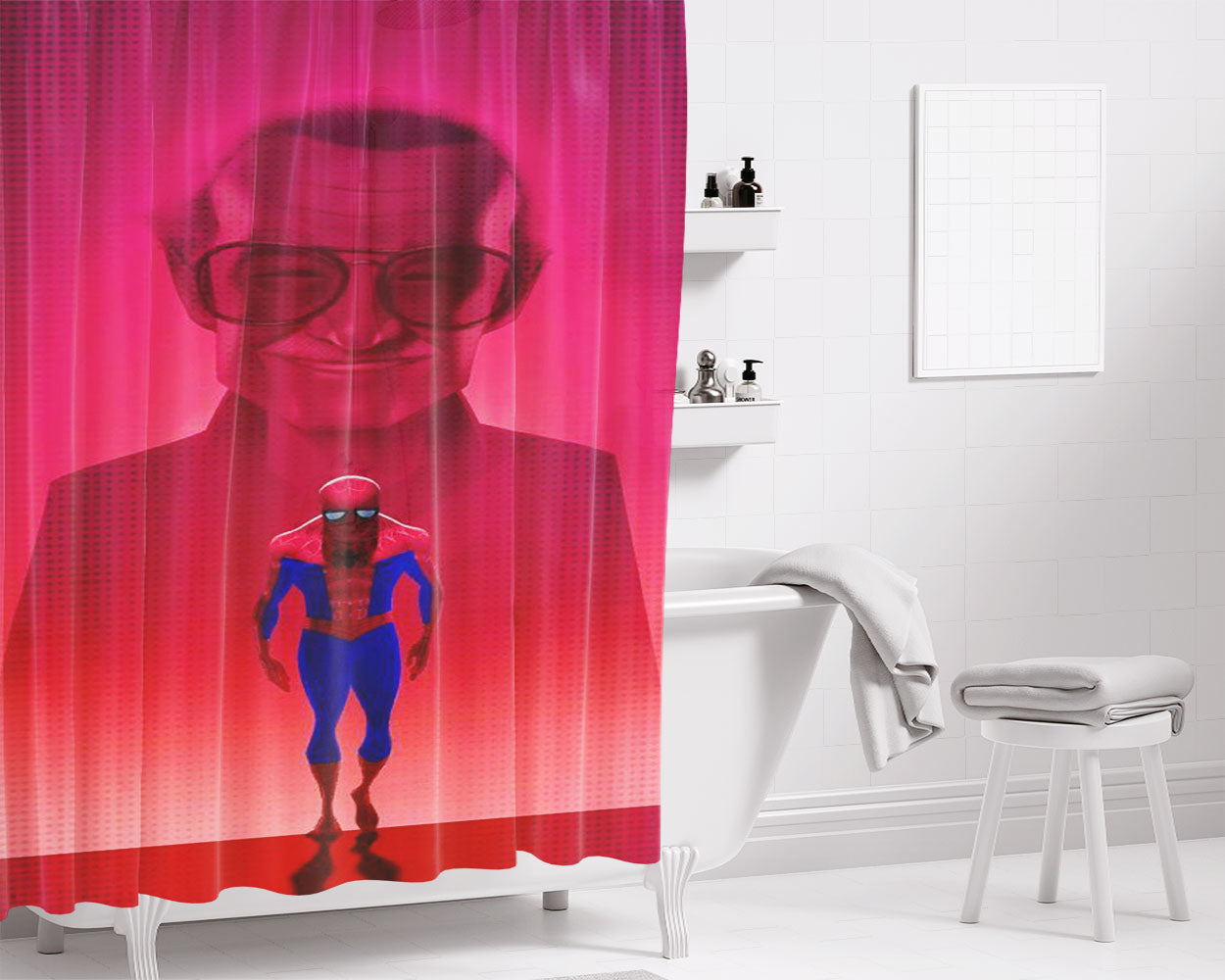 We Ken Do It Bathroom Shower Curtain Fabric Waterproof | 66 X 72 Inch