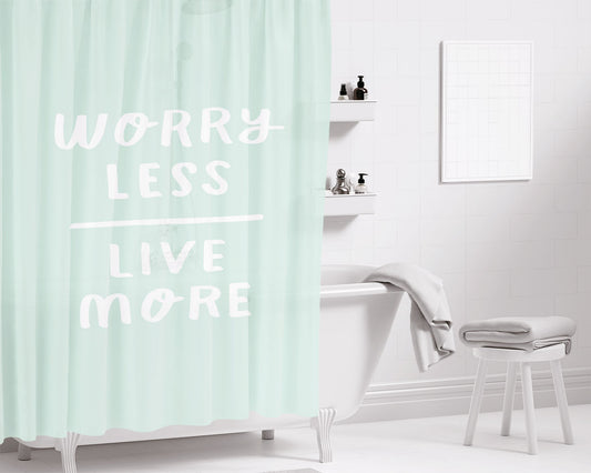 Worldstarhiphop Vs Lyrical Lemonade Bathroom Shower Curtain Fabric Waterproof | 66 X 72 Inch