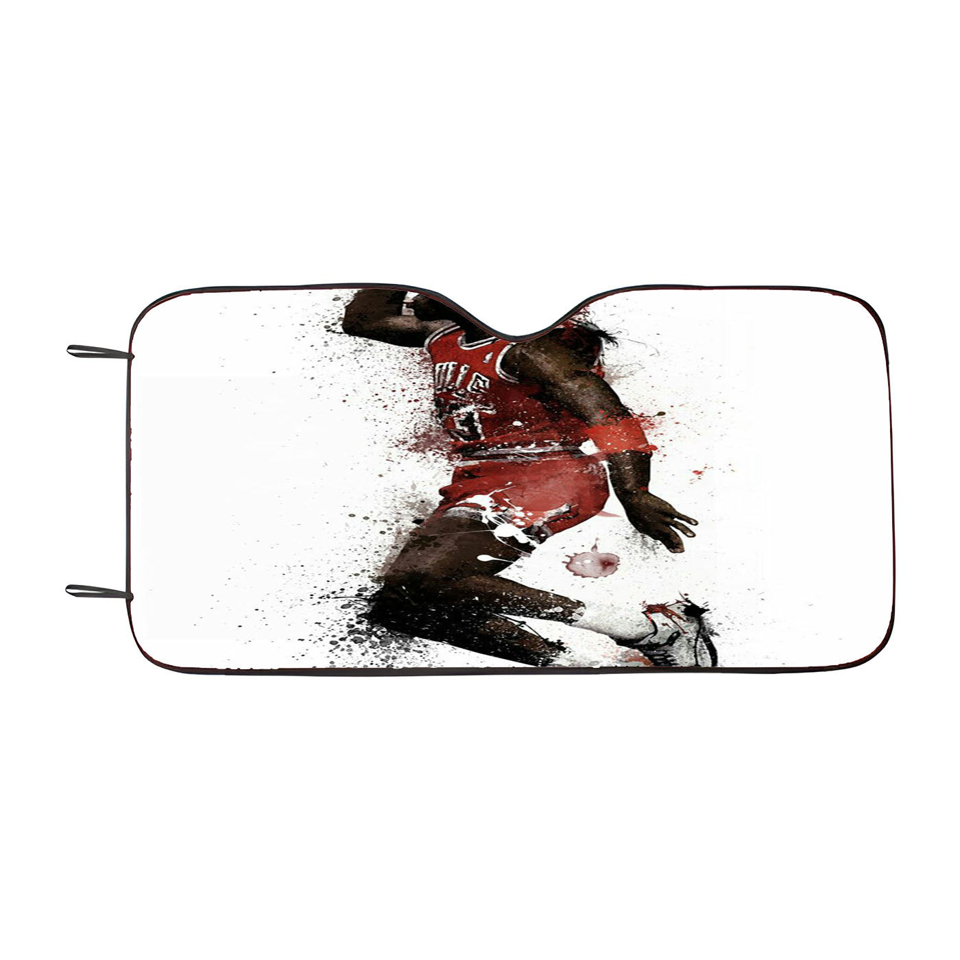 Adc Hem Buls Jordan Car Auto Sun Shade Windshield Cover