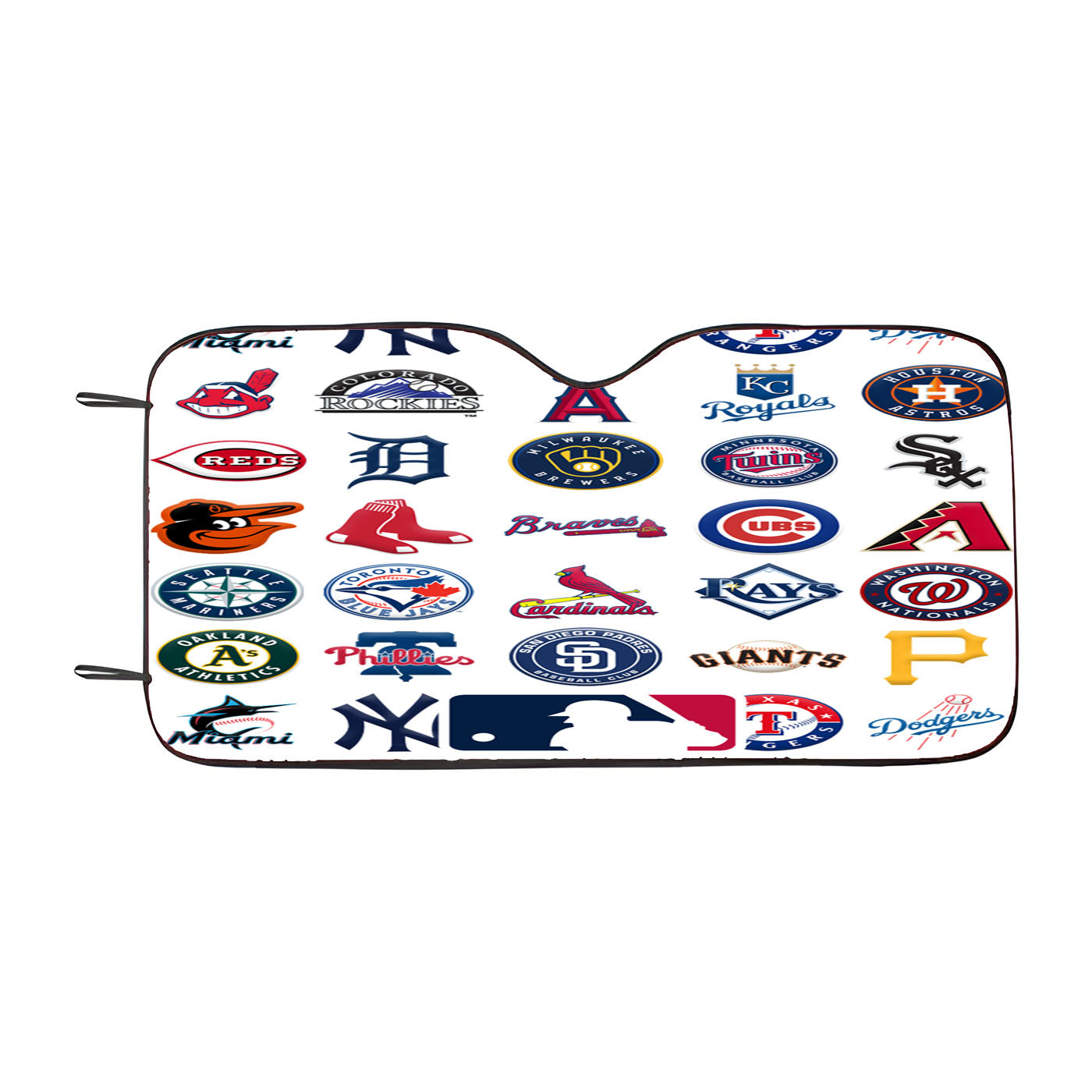 All Baseball Team Mlb Logo Collage Car Auto Sun Shade Windshield Cover
