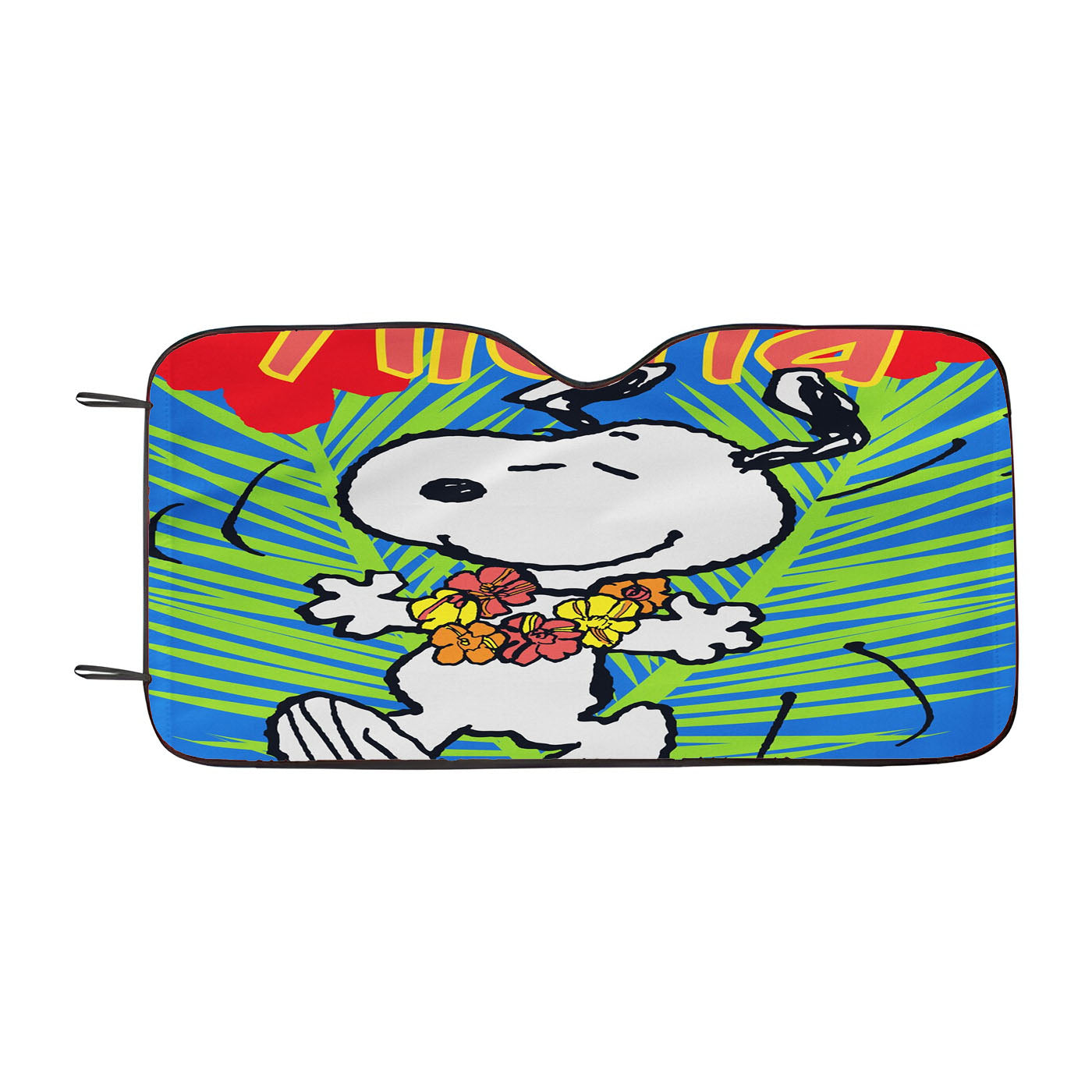 Aloha Snoopy Summer Car Auto Sun Shade Windshield Cover