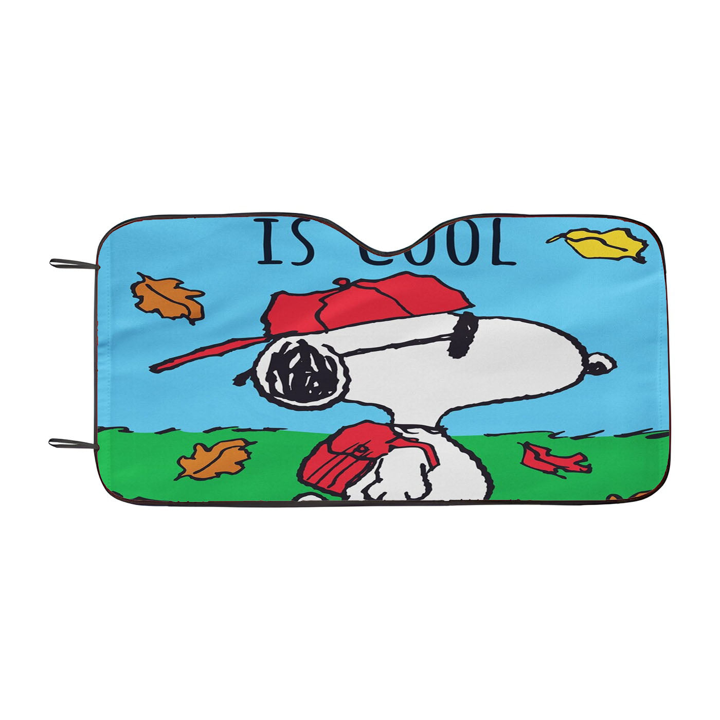 Back To School Snoopy Car Auto Sun Shade Windshield Cover
