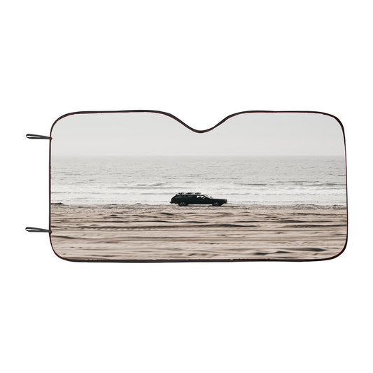 Beach Jeep August Car Auto Sun Shade Windshield Cover