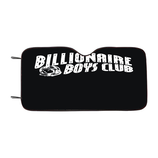 Billionaire Boys Club White Black Logo Car Auto Sun Shade Windshield Cover