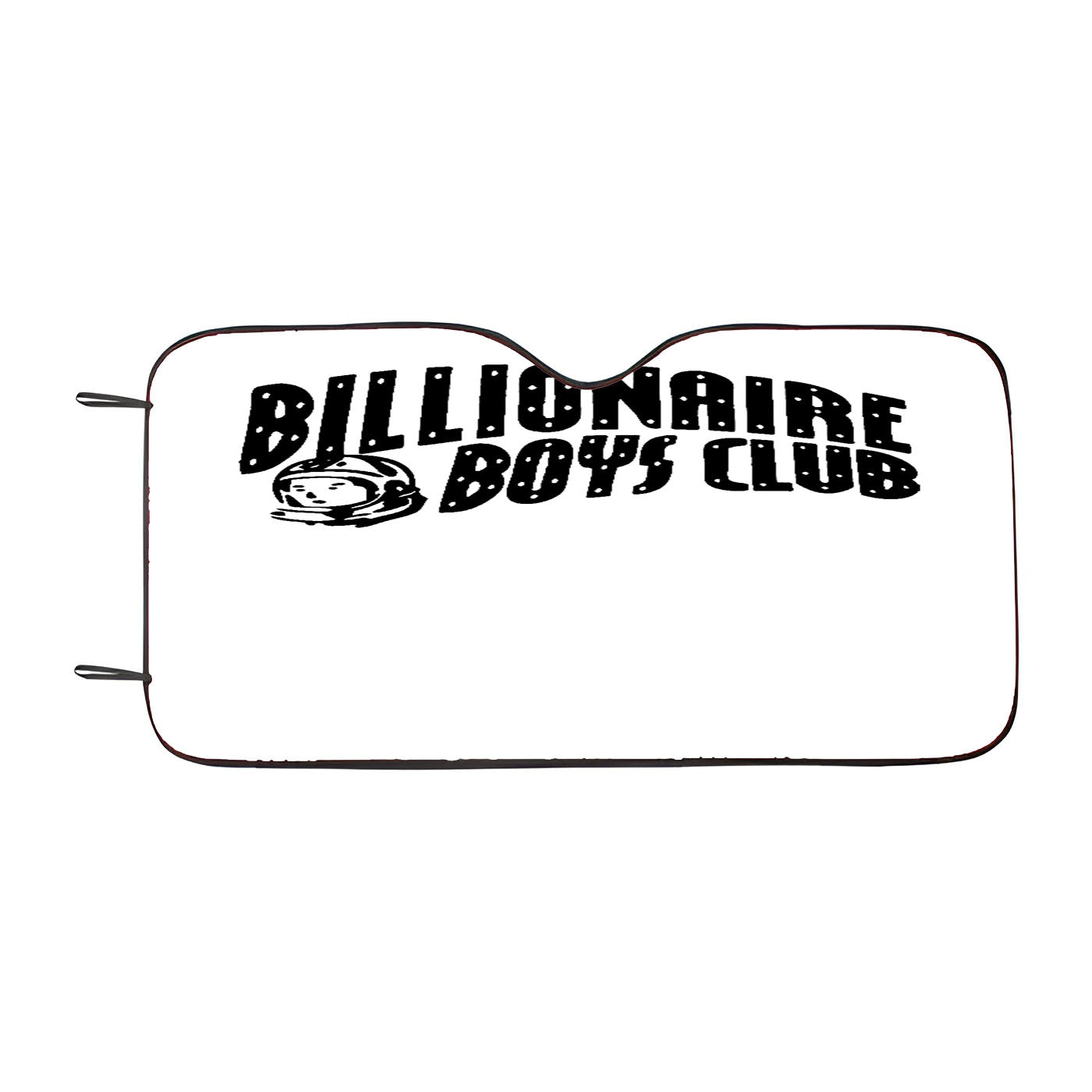 Black White Billionaire Boys Club Logo Car Auto Sun Shade Windshield Cover