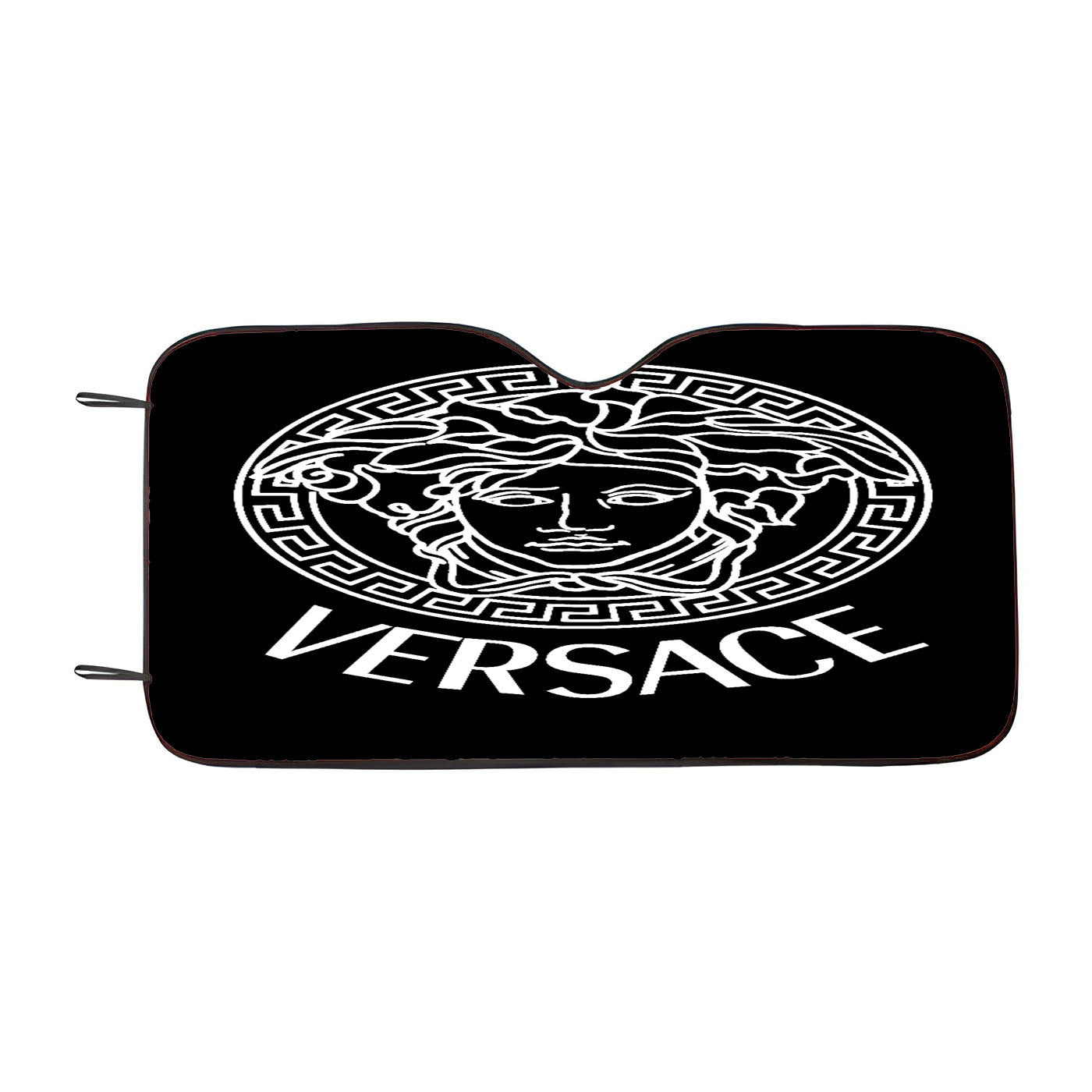 Black White Versace Car Auto Sun Shade Windshield Cover