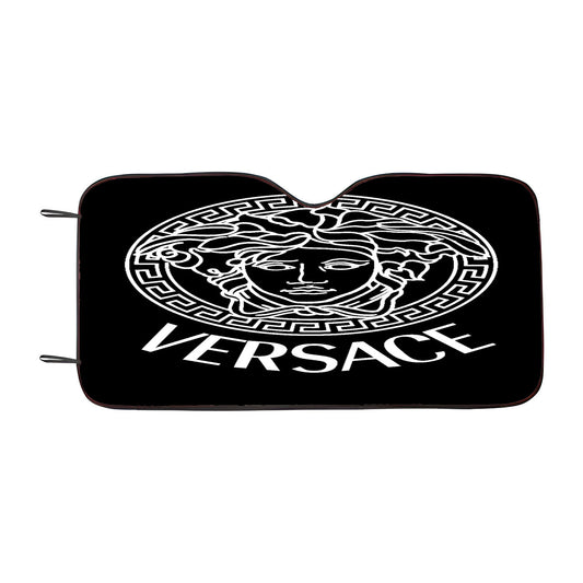 Black White Versace Car Auto Sun Shade Windshield Cover