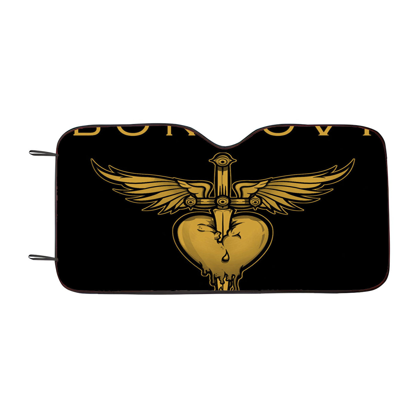 Bon Jovi Logo  Car Auto Sun Shade Windshield Cover