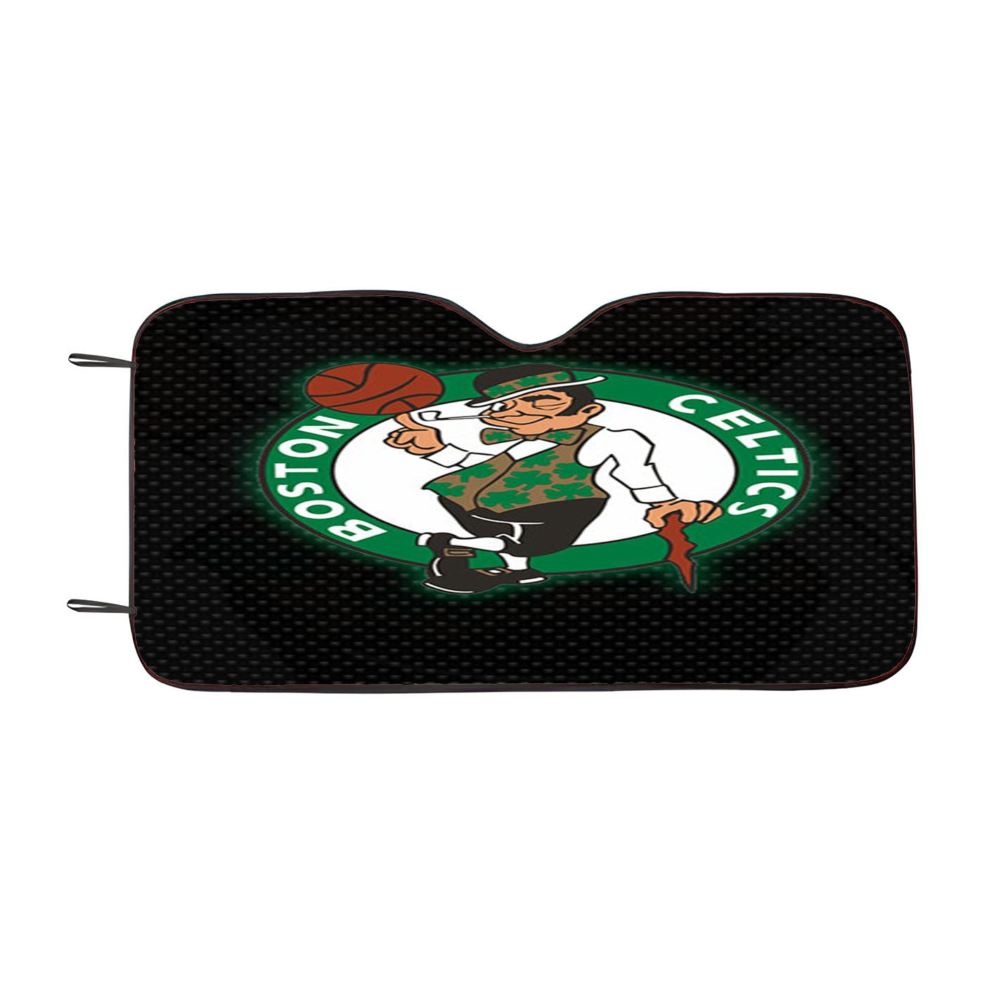 Boston Celtics Nike Carbon Car Auto Sun Shade Windshield Cover