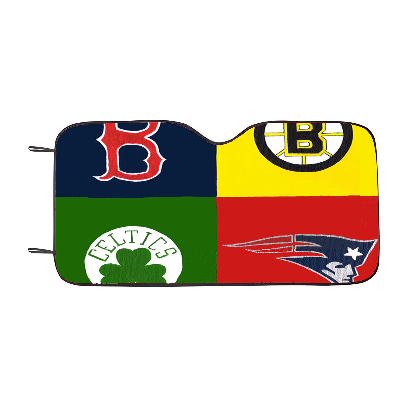 Boston Sports Lovah Car Auto Sun Shade Windshield Cover