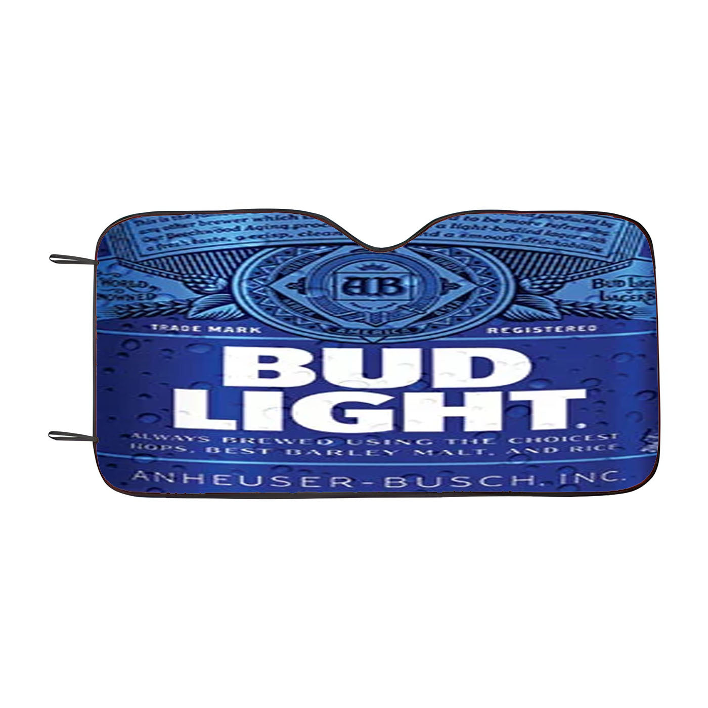 Bud Light Car Auto Sun Shade Windshield Cover