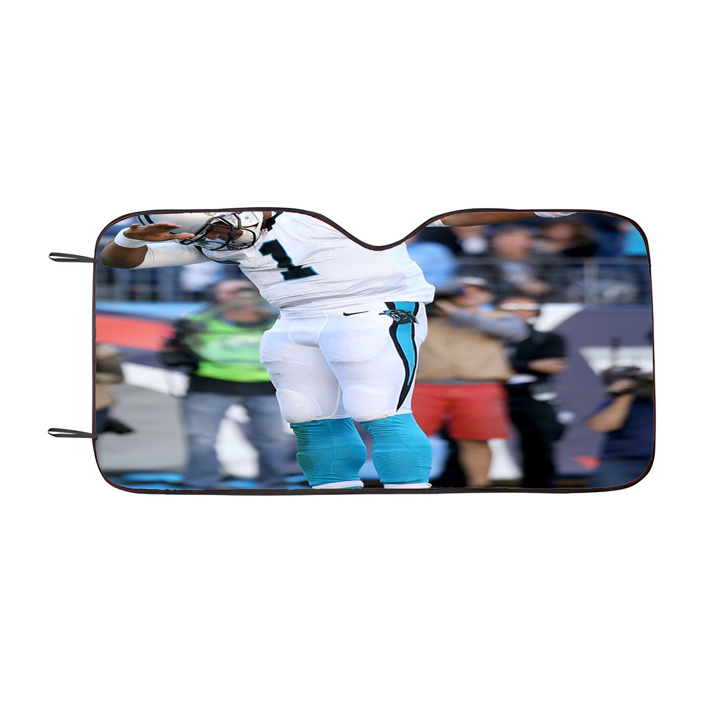 Cam Newton Dabbing Car Auto Sun Shade Windshield Cover