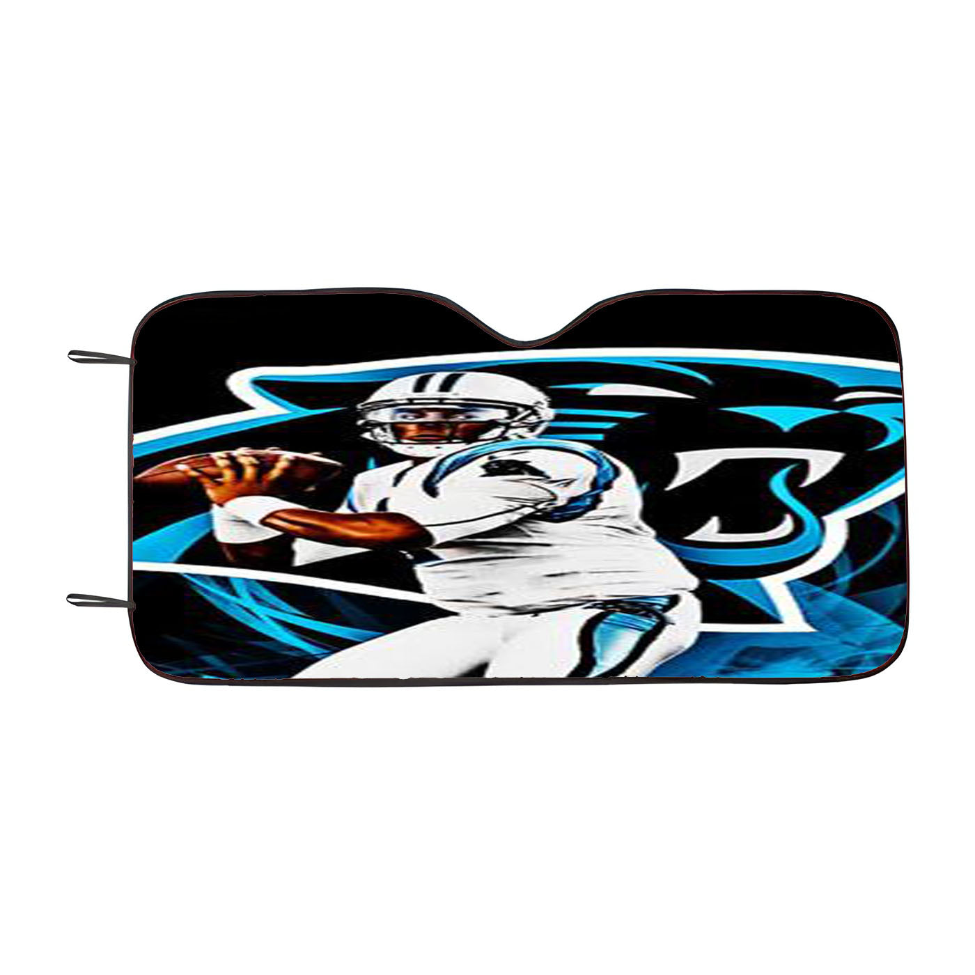 Cam Newton Panthers Eyes Car Auto Sun Shade Windshield Cover