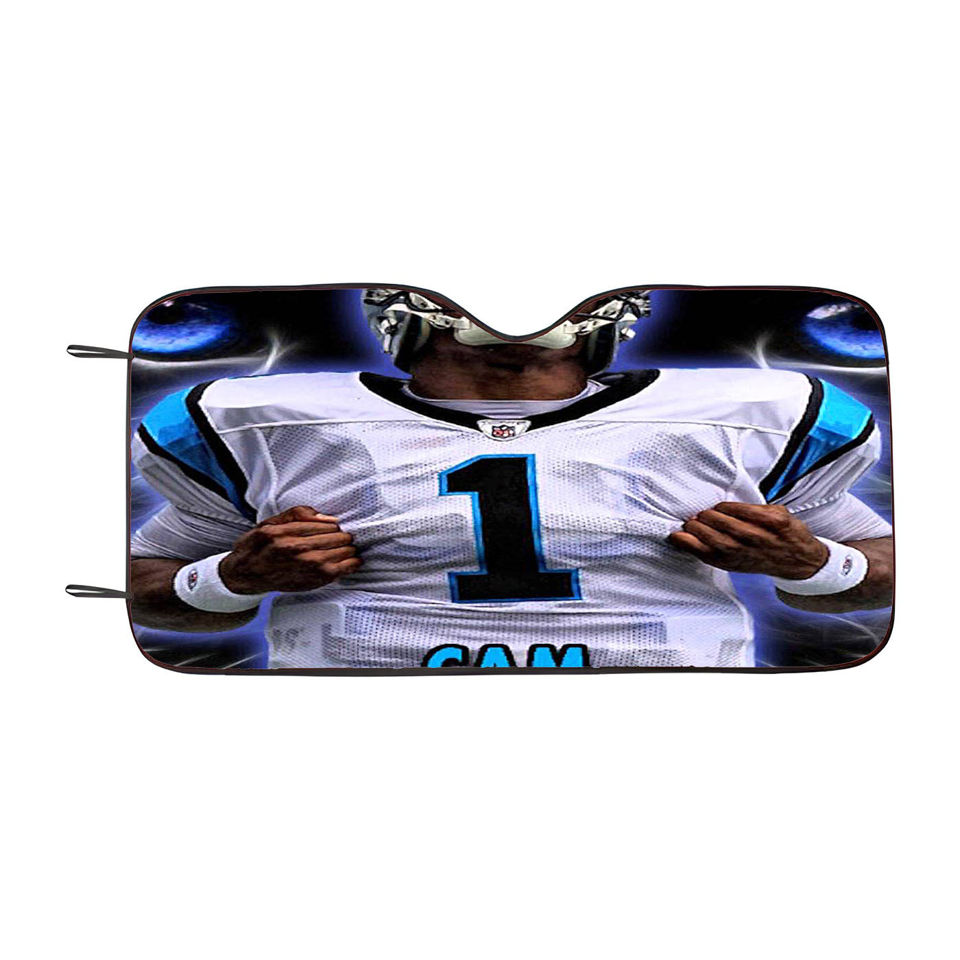 Cam Newton Panthers Car Auto Sun Shade Windshield Cover