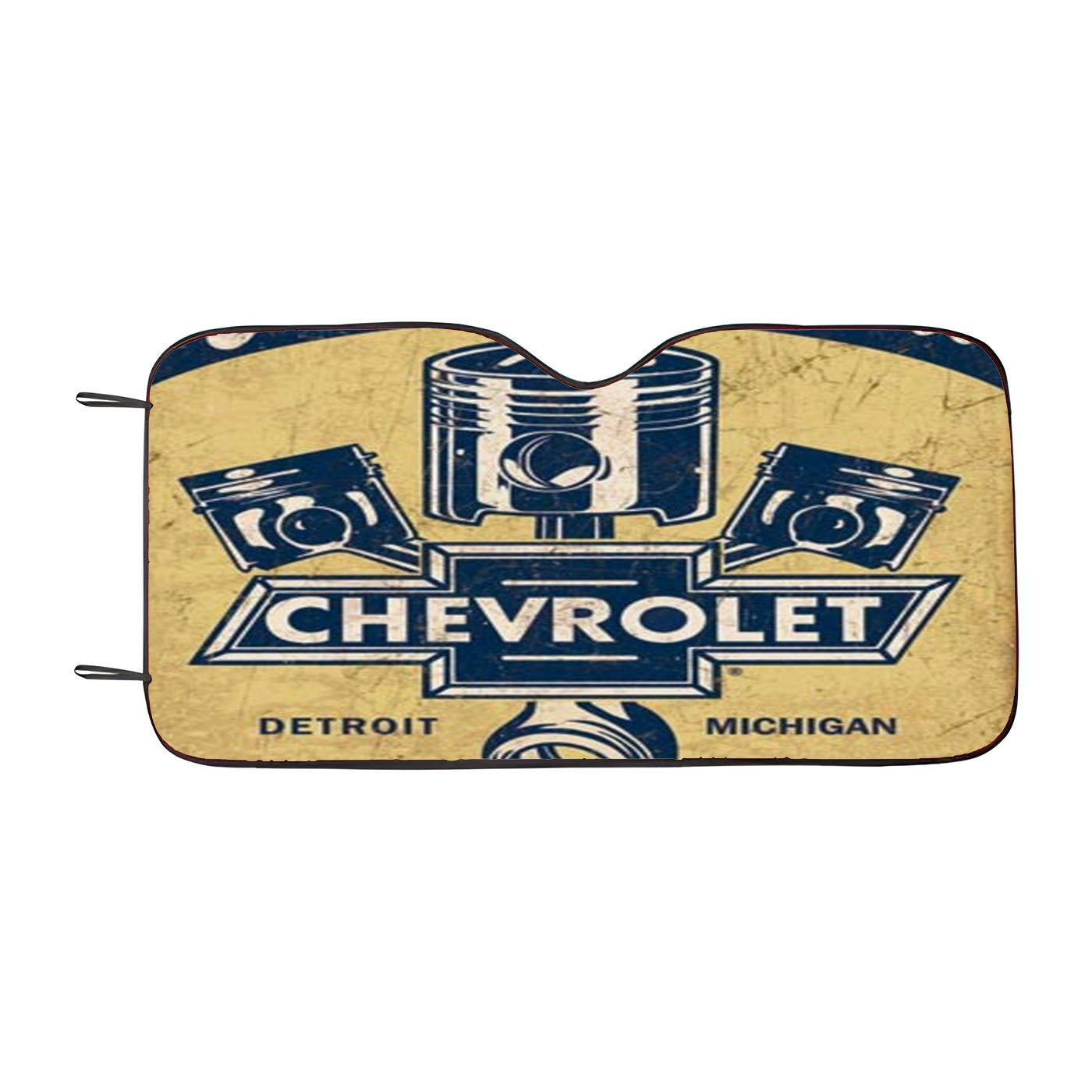 Chevy Retro Car Poster Car Auto Sun Shade Windshield Cover