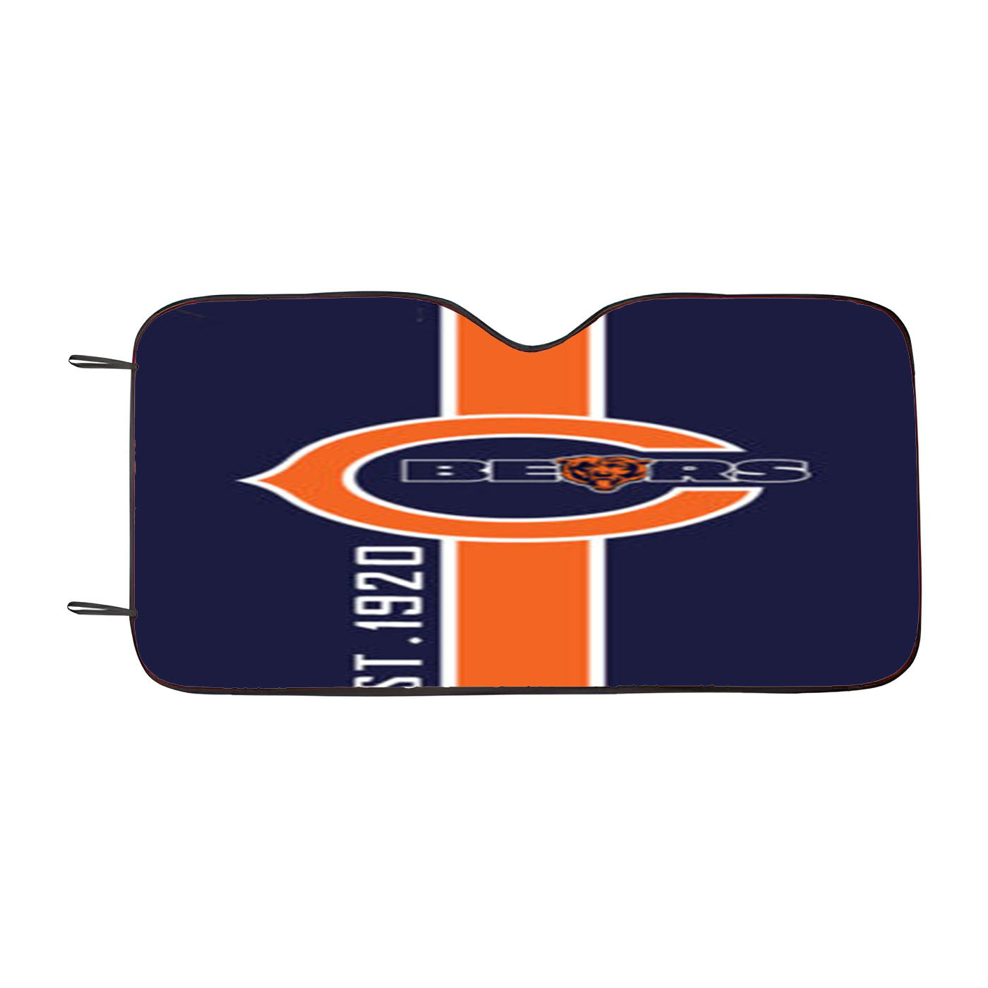 Chicago Bear Car Auto Sun Shade Windshield Cover