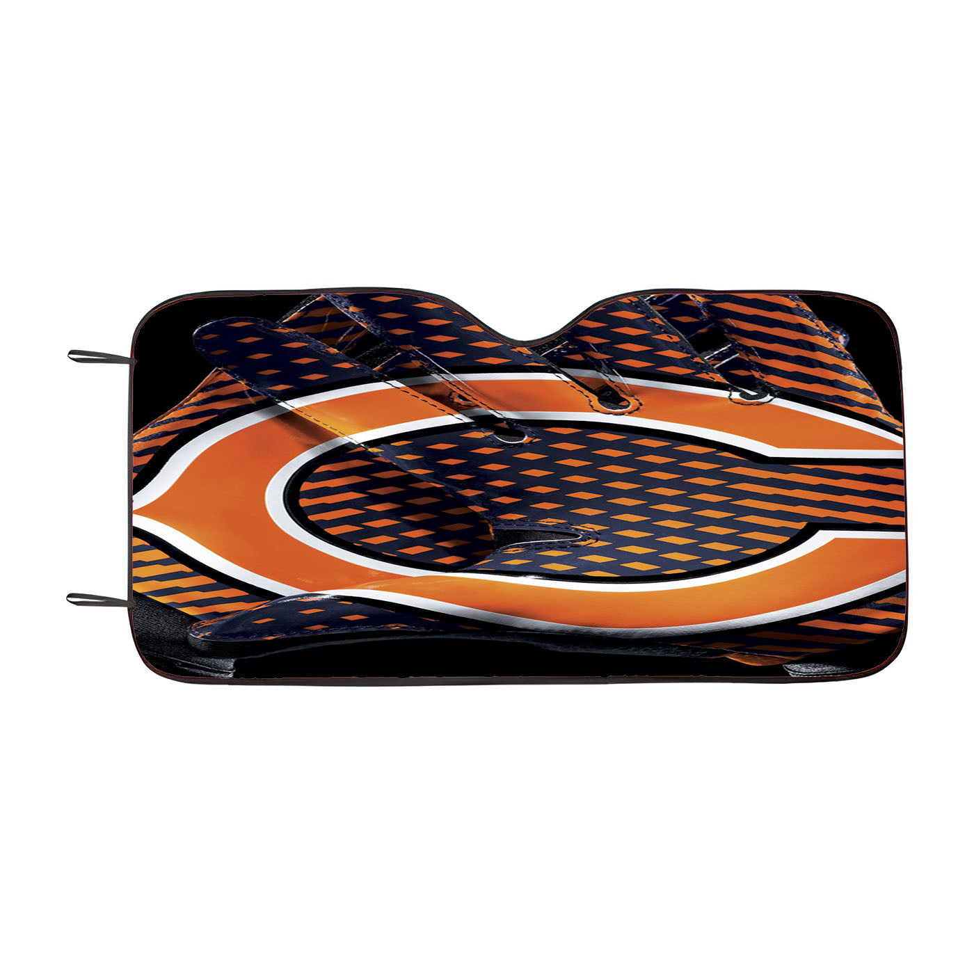 Chicago Bears Nfl Black 1 Car Auto Sun Shade Windshield Cover