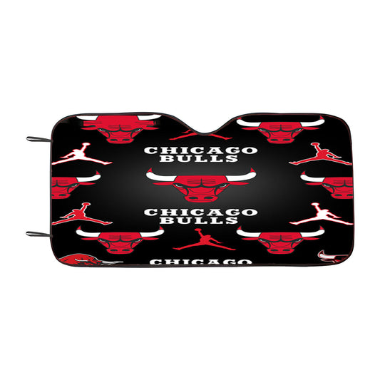 Chicago Bulls Basketball Team Car Auto Sun Shade Windshield Cover