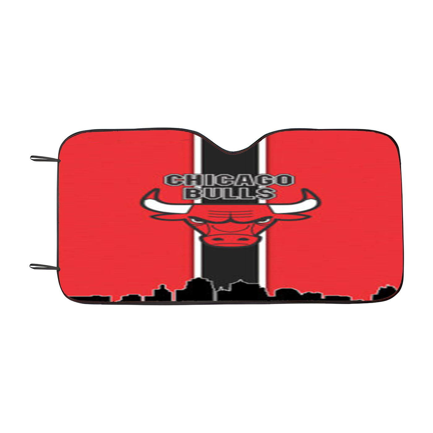 Chicago Bulls Championship Banner Car Auto Sun Shade Windshield Cover
