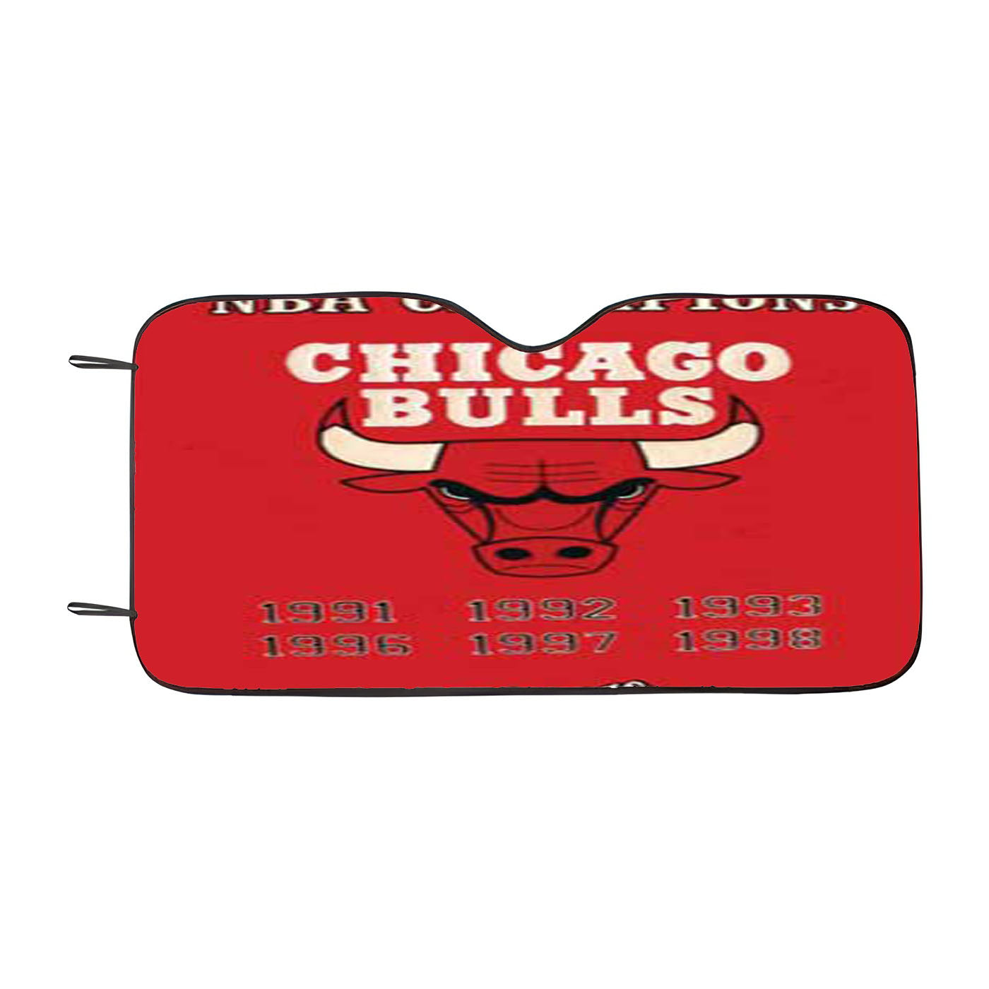 Chicago Bulls Collage Car Auto Sun Shade Windshield Cover