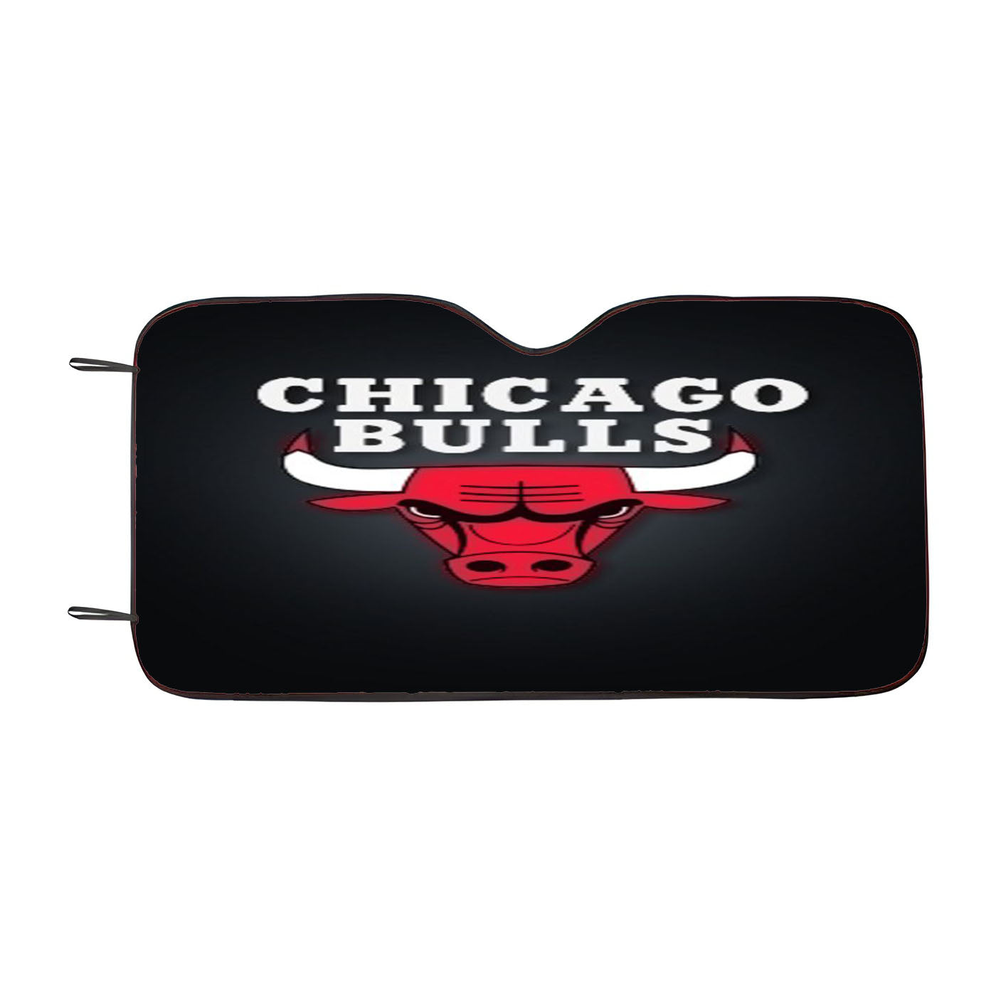Chicago Bulls Wooden Car Auto Sun Shade Windshield Cover