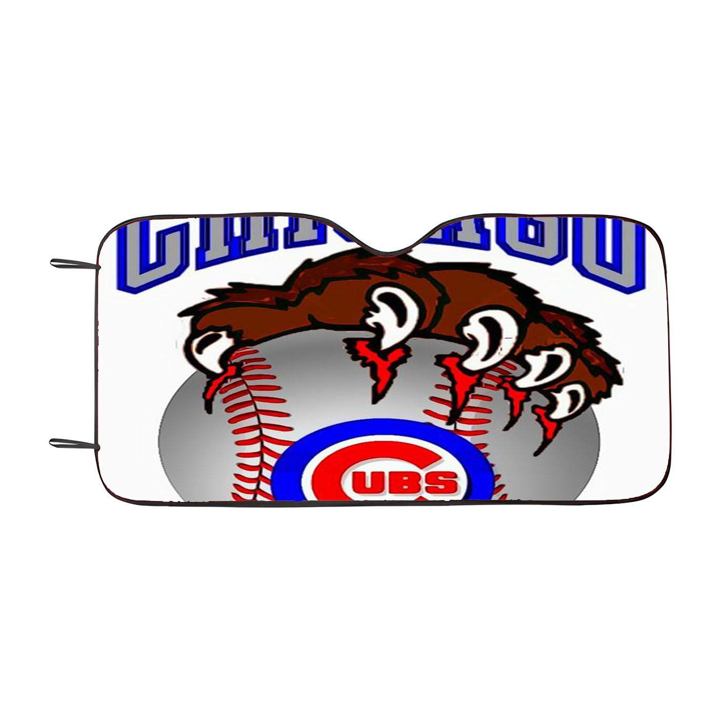 Chicago Cubs Baseball Club Car Auto Sun Shade Windshield Cover
