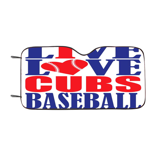 Chicago Cubs Baseball Skin Car Auto Sun Shade Windshield Cover