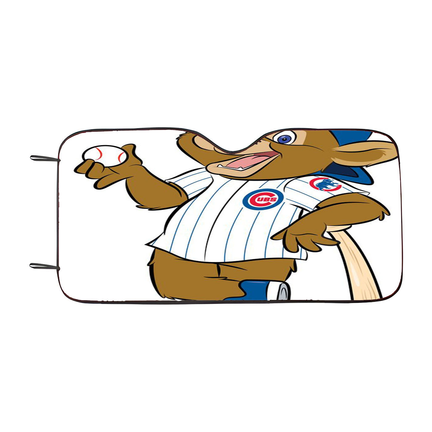Chicago Cubs Bear Mlb Team Car Auto Sun Shade Windshield Cover