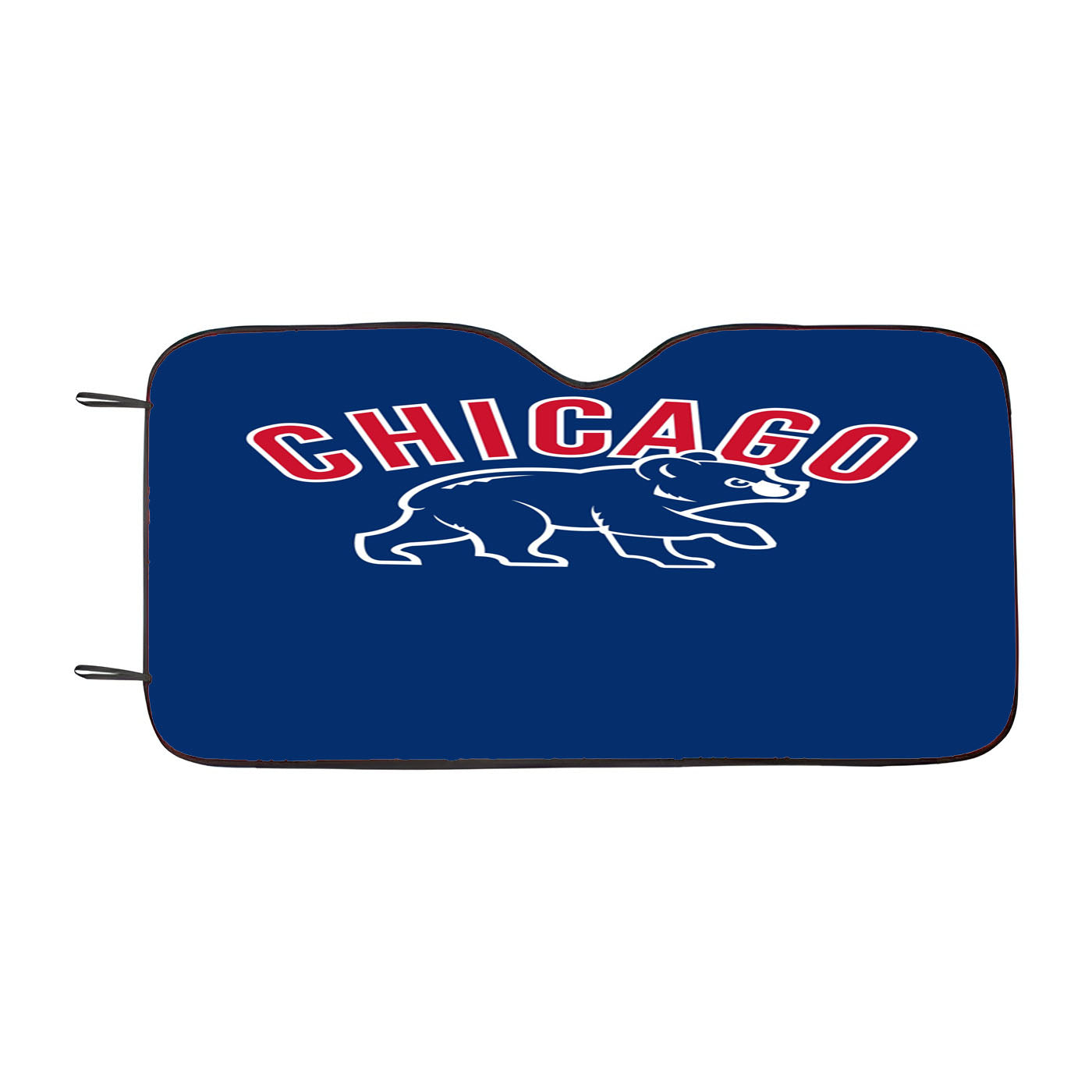 Chicago Cubs Bear Silhouette 1963 Car Auto Sun Shade Windshield Cover