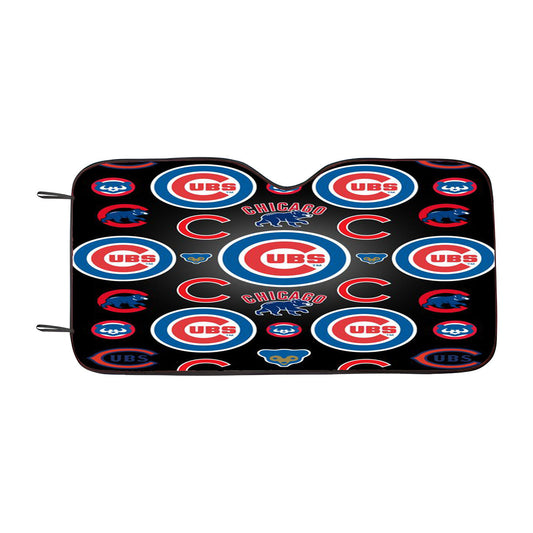 Chicago Cubs Bear Car Auto Sun Shade Windshield Cover