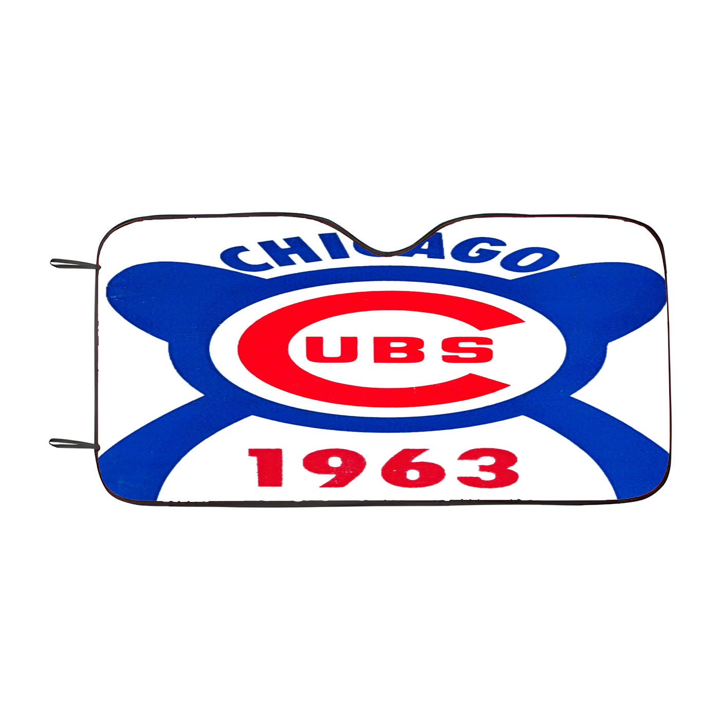 Chicago Cubs Bears Grunge Car Auto Sun Shade Windshield Cover