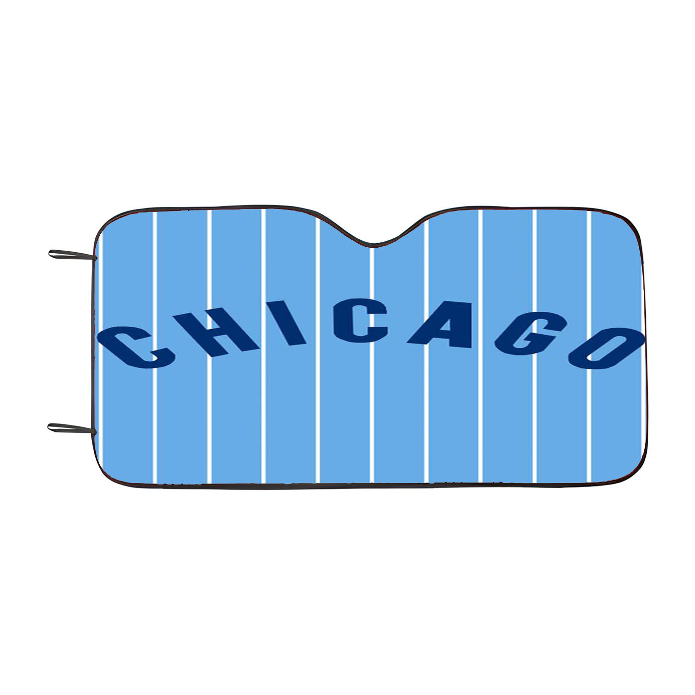 Chicago Cubs Blue Sport Car Auto Sun Shade Windshield Cover