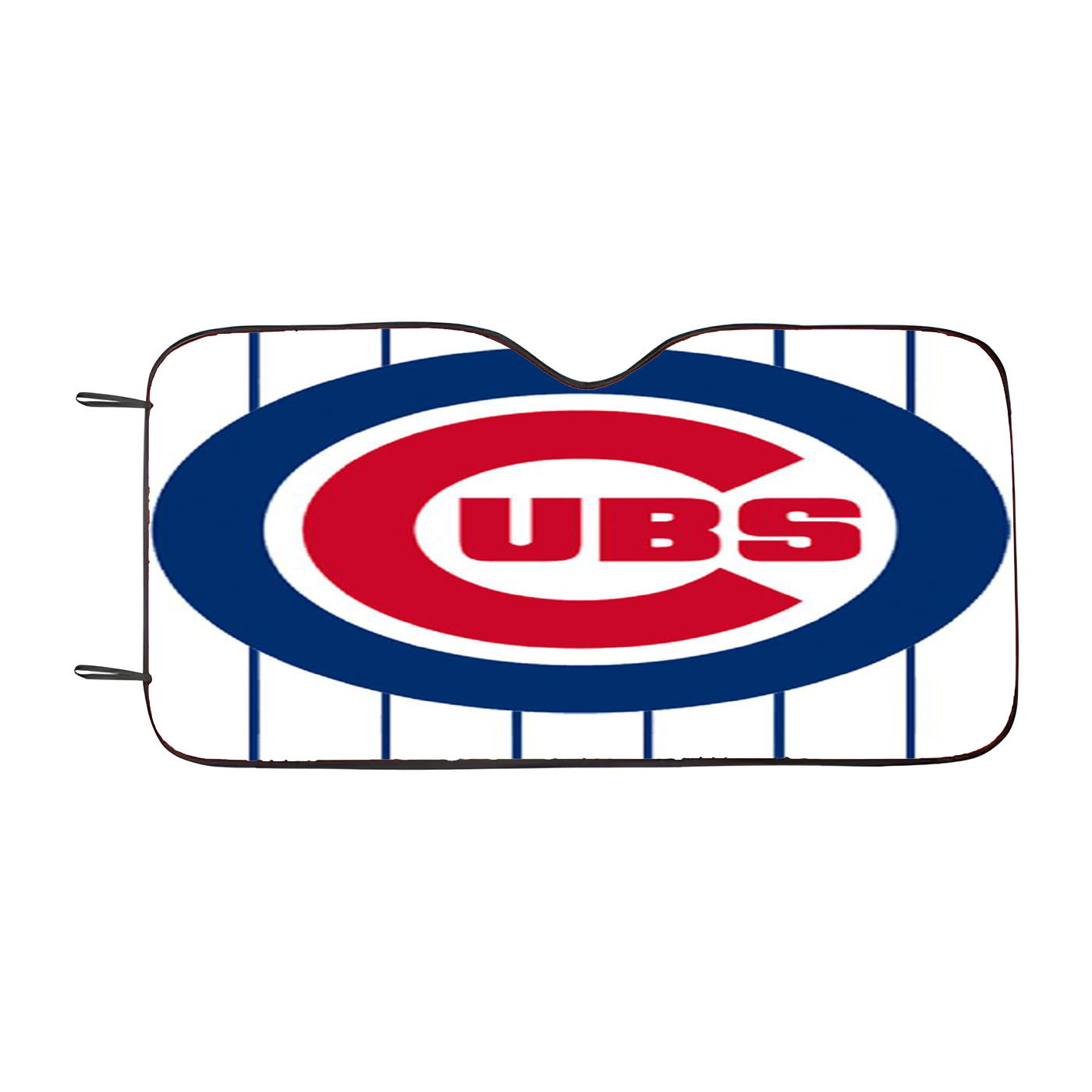 Chicago Cubs City Pattern Car Auto Sun Shade Windshield Cover