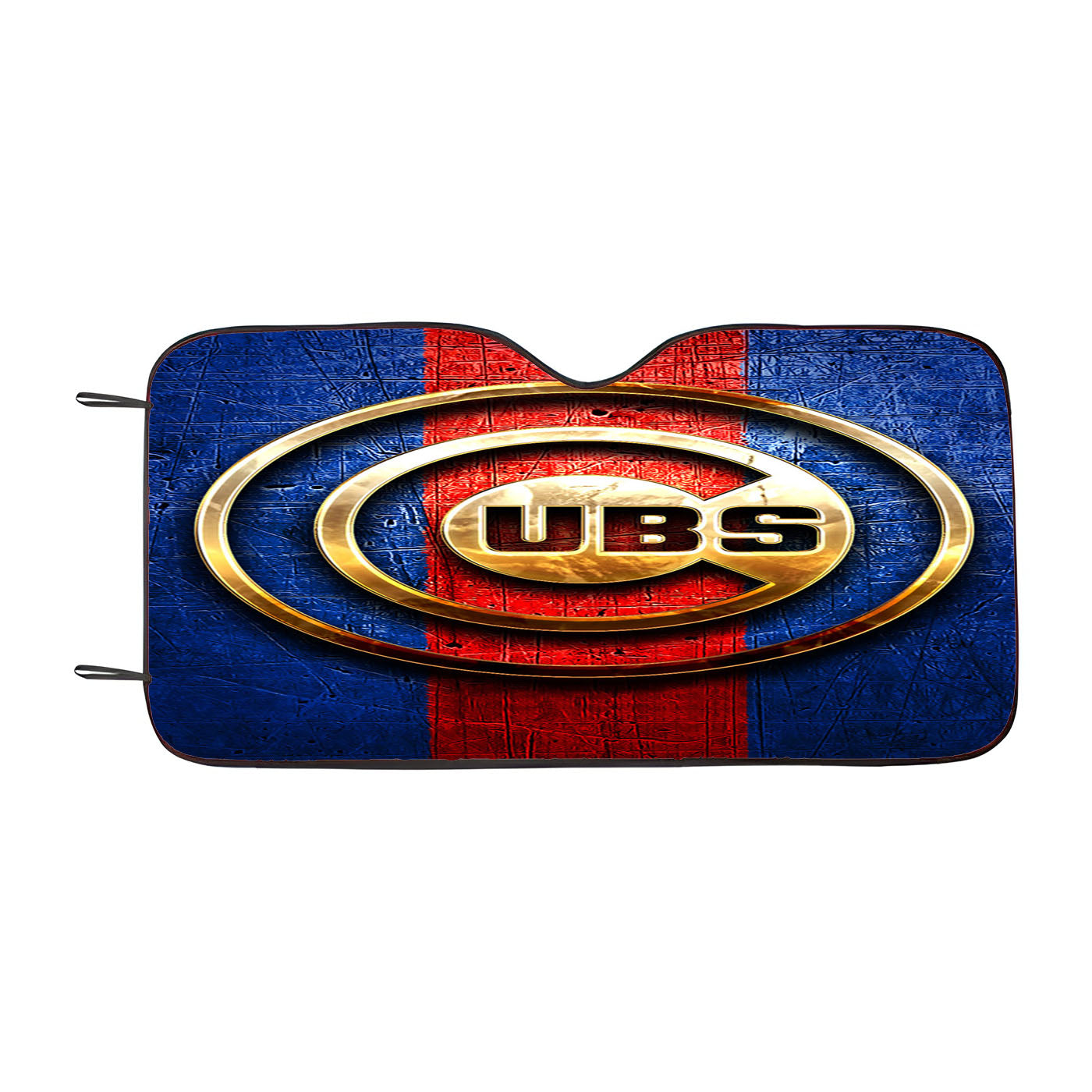 Chicago Cubs Golden Logo Usa Car Auto Sun Shade Windshield Cover