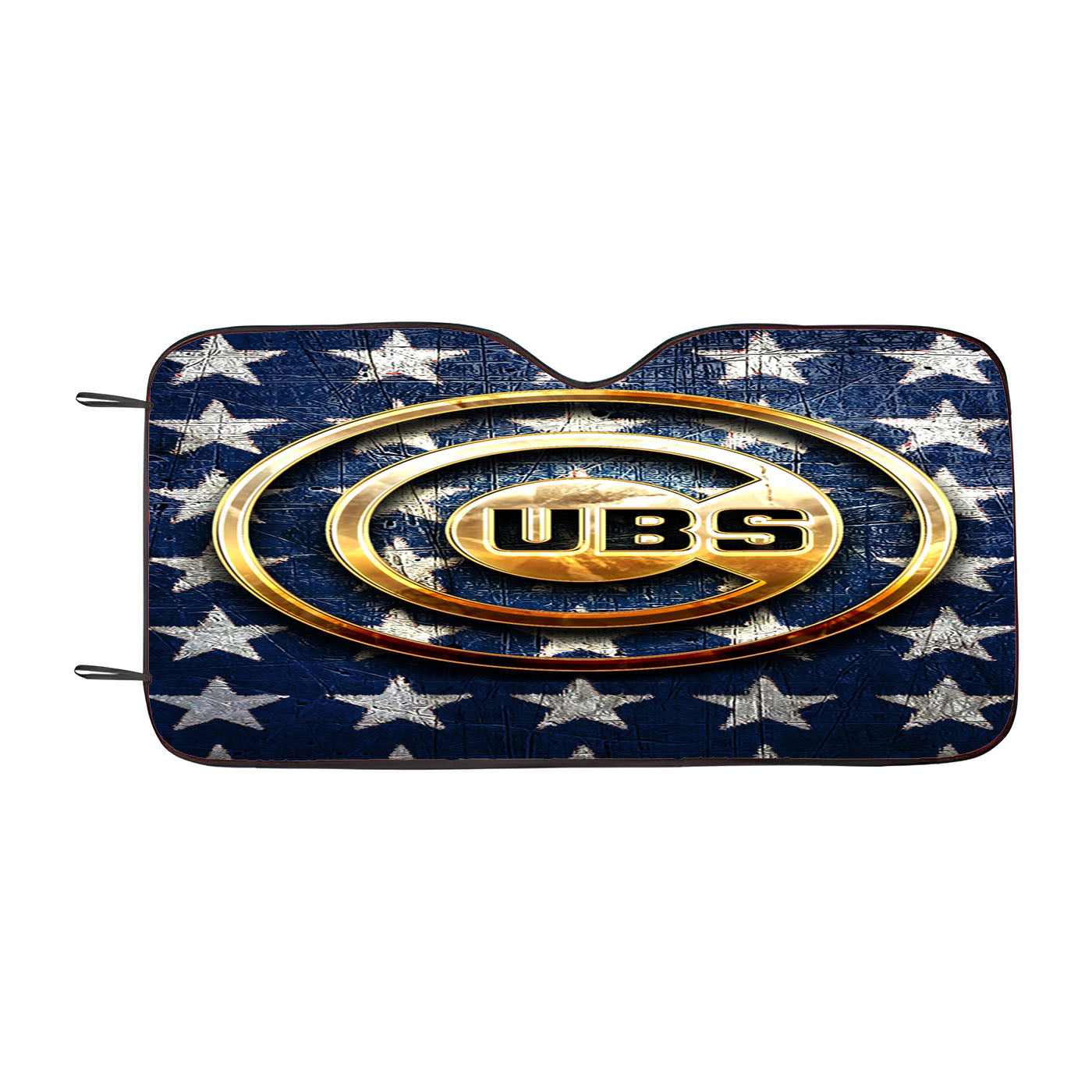 Chicago Cubs Hand Oke Car Auto Sun Shade Windshield Cover