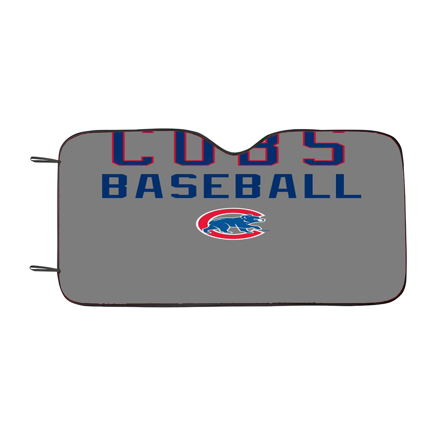 Chicago Cubs In Wood Background Car Auto Sun Shade Windshield Cover