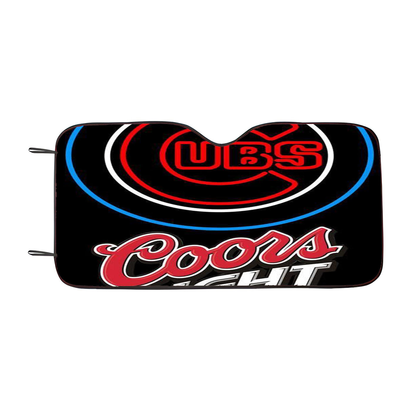 Chicago Cubs Little Bear Car Auto Sun Shade Windshield Cover